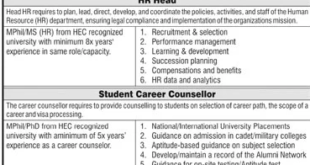Army Public School And College Jobs In Rawalpindi